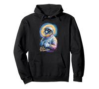 Astronaute Swirl Inconnu Cosmique Space Dreamer Exploration Sweat à Capuche