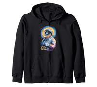 Astronaute Swirl Inconnu Cosmique Space Dreamer Exploration Sweat à Capuche