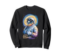 Astronaute Swirl Inconnu Cosmique Space Dreamer Exploration Sweatshirt