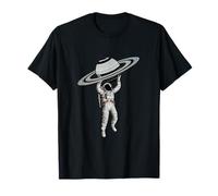 Astronaute Tenant la planète Système Solaire Galaxy'a Space Cosmic T-Shirt