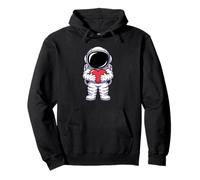 Astronaute Tenant Un cœur Symbole Espace Sweat à Capuche