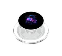 Astronaute Tenant Une Boule de Cristal Cosmique PopSockets PopGrip pour MagSafe