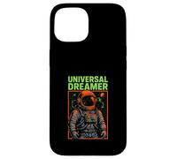 Astronaute Universal Dreamer Retro Mens Space Coque pour iPhone 15