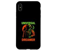 Astronaute Universal Dreamer Retro Mens Space Coque pour iPhone XS Max