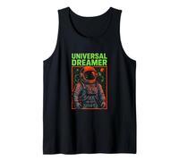 Astronaute Universal Dreamer Retro Mens Space Débardeur