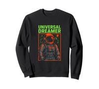 Astronaute Universal Dreamer Retro Mens Space Sweatshirt