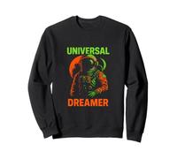 Astronaute Universal Dreamer Retro Mens Space Sweatshirt