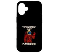Astronaute Universe Playground Cool Kids Space Exploration Coque pour iPhone 16