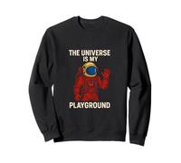 Astronaute Universe Playground Cool Kids Space Exploration Sweatshirt