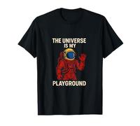 Astronaute Universe Playground Cool Kids Space Exploration T-Shirt
