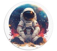 astronautee 1000 Pièce Jigsaw Puzzles Jeux Éduchatifs Créatif Jigsaw Rond Belle DécoRation Puzzle pour Cadeaux De Voyage, Présent 1000pcs (67.5x67.5cm)
