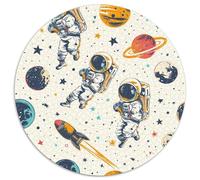 astronautee 1000 Pièce Jigsaw Puzzles Jeux Éduchatifs Soulageur De Stress Jigsaw Rond Défi Couleur pour Adultes Et Enfants 1000pcs (67.5x67.5cm)