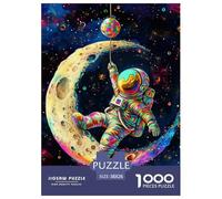 astronautee bébé Gras Puzzles De 1000 Pièces pour Adultes Classiques pour Jeux Et Activités Familiales Stimulantes, Art Adultes Enfants 38x26cm/1000pcs