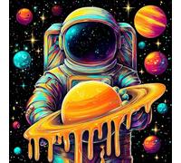astronautee Puzzle 1000 pièces Cadeau Unique Jeu éduchatif Challenge Toy de qualité supérieure Peinture Art pour Adultes et Enfants à partir de 12 Ans 38x26/1000pcs
