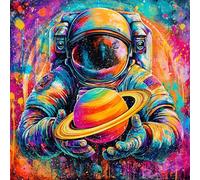 astronautee Puzzle 1000 pièces Cadeau Unique Jeu éduchatif défi Jouet de qualité supérieure Peinture Art pour Adultes et Enfants à partir de 14 Ans 38x26/1000pcs