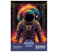 Astronautee Puzzle 1000 Pièces Planètes interstellaires Puzzles Jeu D'Intelligence Décoration Murale De La Maison en Carton 100% Recyclé Cadeaux pour Femmes, Hommes 70x50cm/1000pcs
