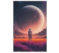 Astronautee Puzzle De 1000 Pièces en Bois pour EnfFourmis Adultes, Puzzles en Matériau Recyclé De Qualité Supérieure 78×53cm