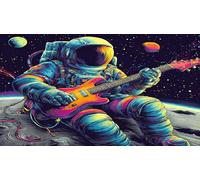 astronautee Puzzles 1000 pièces Cadeau Unique Jeu éduchatif défi Jouet de qualité supérieure Peinture Art pour Adultes et Enfants 38x52cm/1000pcs