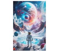 Astronautee Puzzles De 1000 Pièces, Puzzle pour Adultes en Bois, Jeu D'adresse Toute La Famille, 78×53cm