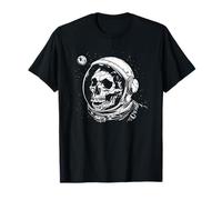 Astronautes squelettes Exploration du Vide Effrayant T-Shirt