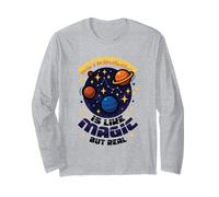 Astronome Amoureux de l'espace Système Solaire Astronomie céleste Manche Longue