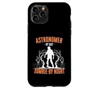 Astronome by Day Zombie by Night Funny Halloween Creepy Coque pour iPhone 11 Pro