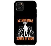 Astronome by Day Zombie by Night Funny Halloween Creepy Coque pour iPhone 11 Pro Max