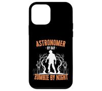 Astronome by Day Zombie by Night Funny Halloween Creepy Coque pour iPhone 12 Mini