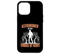 Astronome by Day Zombie by Night Funny Halloween Creepy Coque pour iPhone 12 Pro Max