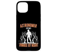 Astronome by Day Zombie by Night Funny Halloween Creepy Coque pour iPhone 15 Plus