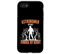 Astronome by Day Zombie by Night Funny Halloween Creepy Coque pour iPhone SE (2020) / 7/8