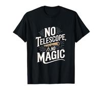 Astronome Télescope Astrophysique T-Shirt Graphique avec Valeur