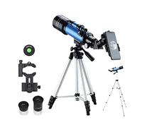 Astronomical Monocular Telescope, 400X70mm Zoom High Power Powerful Refractor Spyglass with Tripod WOWCSXWC
