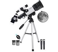 Astronomical Telescope, 70mm Aperture Refracting Telescope, Travel Telescope with Adjustable Tripod, Include Phone Adapter and One Wireless Camera Remote, for Adults Kids Beginners WOWCSXWC