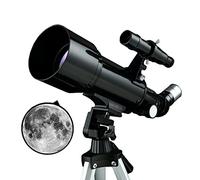 Astronomical Telescope for Kids Adults, 400x70mm Monocular Astronomy Beginners Telescope Moon Bird Watching, with Tripod WOWCSXWC