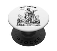 Astronomie Astronome Patron Saint Dominique Astromères Science PopSockets PopGrip Adhésif