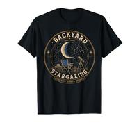 Astronomie Backyard Observation des étoiles Observer Apprendre Merveille T-Shirt