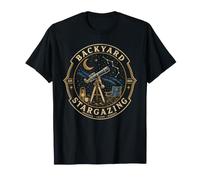 Astronomie Backyard Observation des étoiles Observer Apprendre Merveille T-Shirt