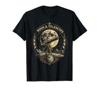 Astronomie de l'observatoire de la Lune et du télescope T-Shirt