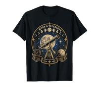 Astronomie de l'observatoire de la Lune et du télescope T-Shirt