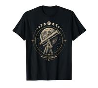Astronomie de l'observatoire de la Lune et du télescope T-Shirt