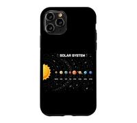 Astronomie du système Solaire Galaxie Espace Planètes Amoureux de la Science Coque pour iPhone 11 Pro