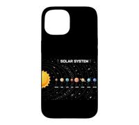 Astronomie du système Solaire Galaxie Espace Planètes Amoureux de la Science Coque pour iPhone 15