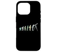 Astronomie Evolution Télescope Astronome Galaxie Étoiles Coque pour iPhone 16 Pro