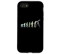 Astronomie Evolution Télescope Astronome Galaxie Étoiles Coque pour iPhone SE (2020) / 7/8
