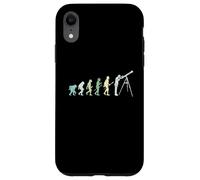 Astronomie Evolution Télescope Astronome Galaxie Étoiles Coque pour iPhone XR