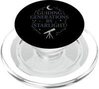 Astronomie Grand-père Astronomie Grand-mère Stargazer Space Lover PopSockets PopGrip pour MagSafe