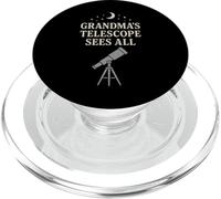 Astronomie Grand-père Astronomie Grand-mère Stargazer Space Lover PopSockets PopGrip pour MagSafe
