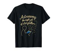 Astronomie Night Job of Storytellers Space Art T-Shirt