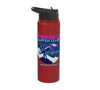 Astronomie rétro de pluie de météores perséides Août Observation des étoiles Stainless Steel Insulated Water Bottle